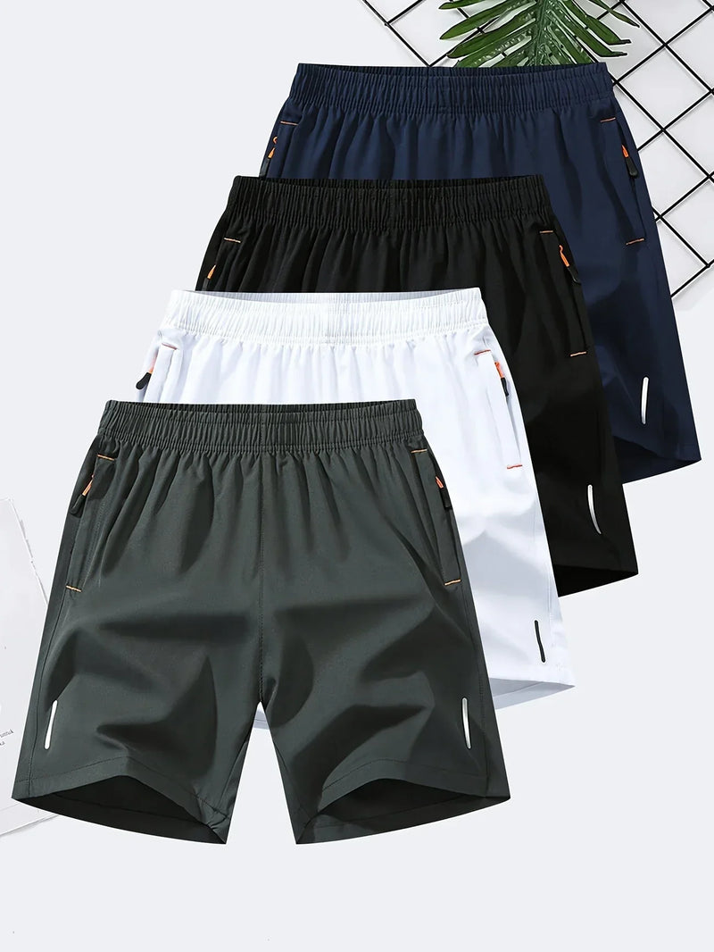 [Super Liquidação] Kit Bermudas de Seda Premium Zalven - COMPRE 1 LEVE 4