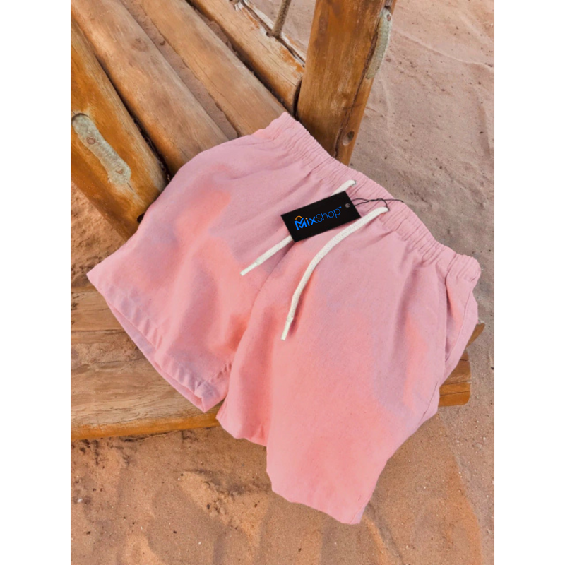 KIT 7 Shorts Linho - Estilo Mauricinho.