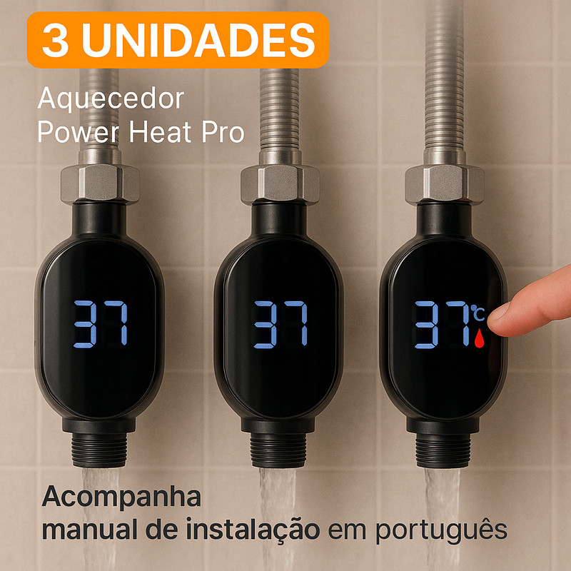 Aquecedor de Torneira Potente e Econômico