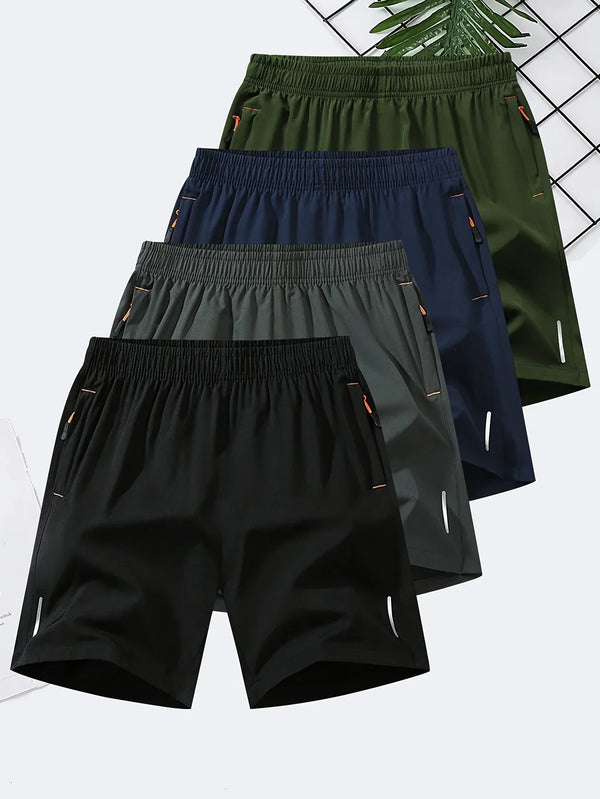 (Super Liquidação) Kit Bermudas de Seda Premium Zalven - COMPRE 1 LEVE 4