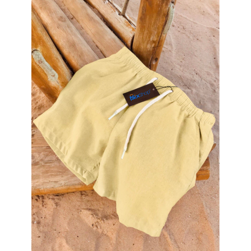 KIT 7 Shorts Linho - Estilo Mauricinho!
