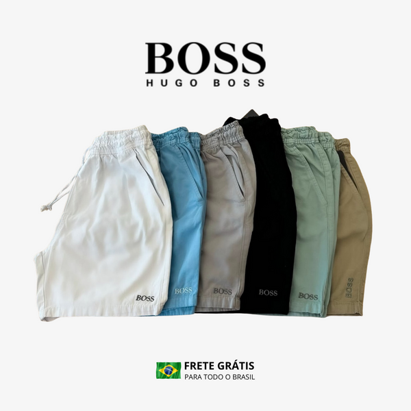 (PAGUE 4 LEVE 6) Shorts Mauricinho Hugo Boss.