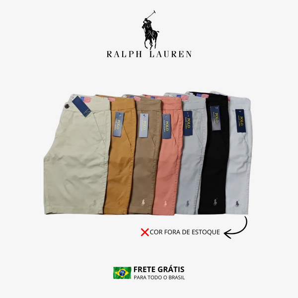 |Kit 6| Bermudas Sarja Ralph Lauren..