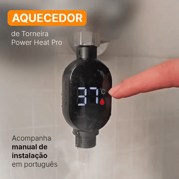 Aquecedor de Torneira Potente e Econômico – [LANÇAMENTO 2025]..