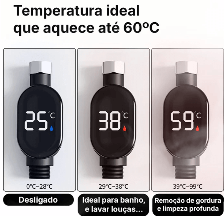 Aquecedor de Torneira Potente e Econômico (KIT 2 UNIDADES)