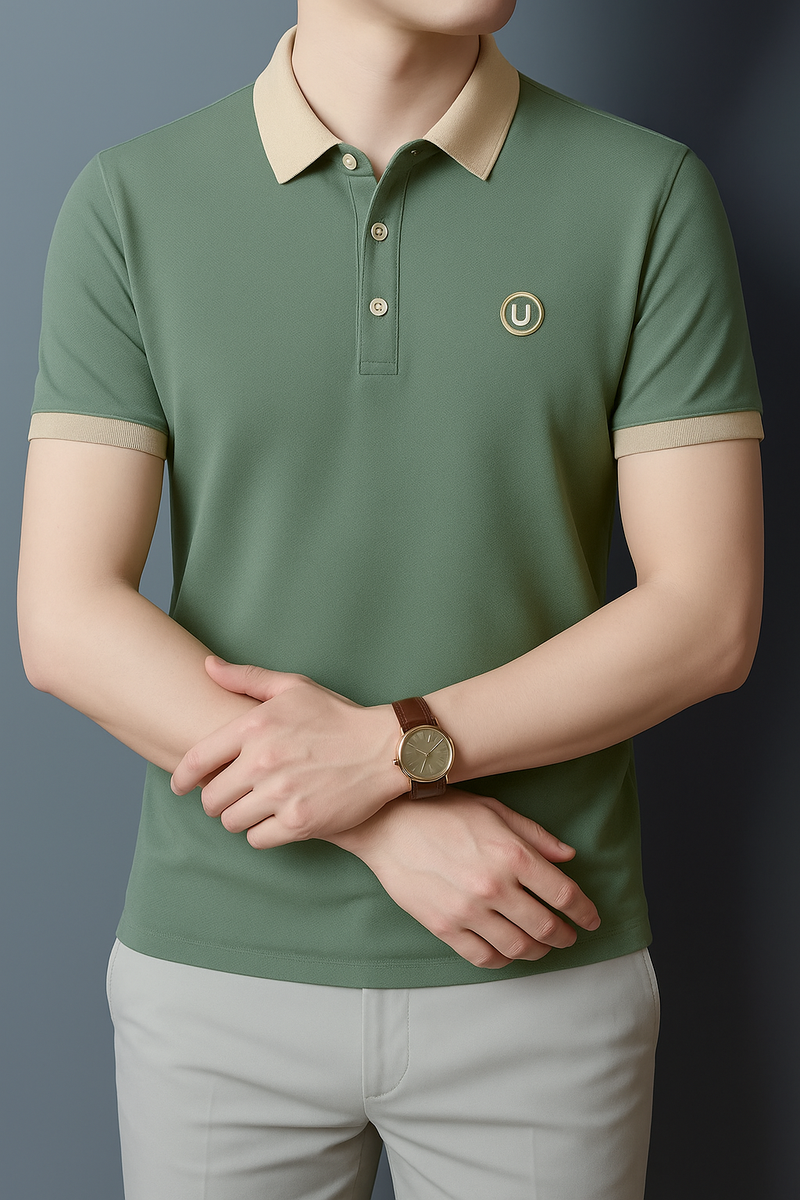 [Leve 5, Pague 3] Camisa Polo Urban em Malha de Seda Gelo e Viscose Tecnológica (Não Amassa Nem Desbota!)