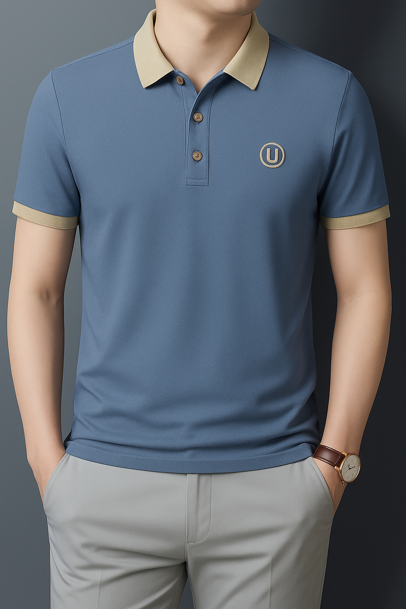 [Leve 5, Pague 3] Camisa Polo Urban em Malha de Seda Gelo e Viscose Tecnológica (Não Amassa Nem Desbota!)