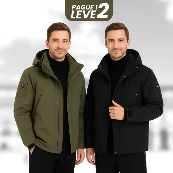 Baumont™ - Jaqueta Masculina com Forro Térmico - COMPRE 1 LEVE 2